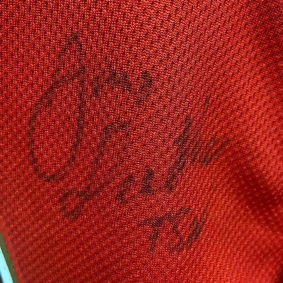 Signed by James Duthie TSN Nike Kids Team Canada Hockey Jersey size L/XL 2000s - Picture 4 of 7